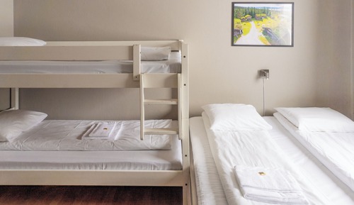 Habitación cuádruple básica, varias camas