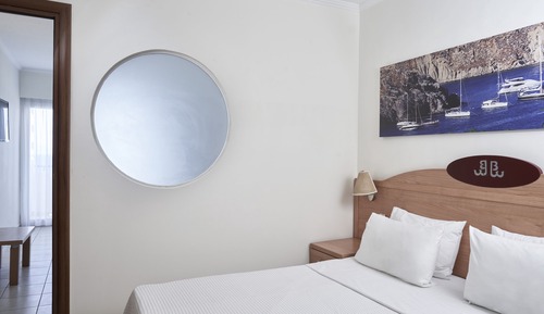 Habitación familiar, vistas al mar