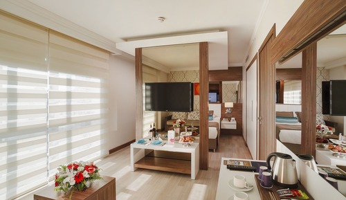 Suite, 2 habitaciones, 2 baños (Sea Side)