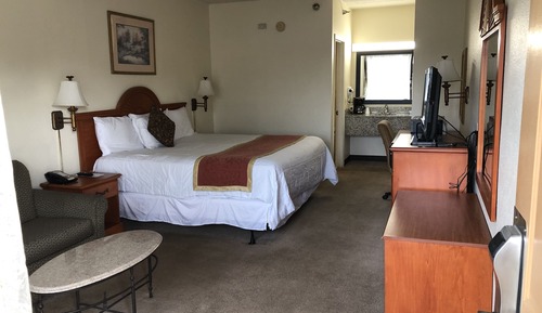 Habitación estándar, 1 cama de matrimonio grande con sofá cama