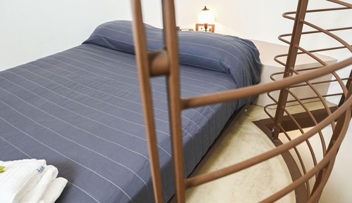 Habitación romántica doble (Acero Celeste)