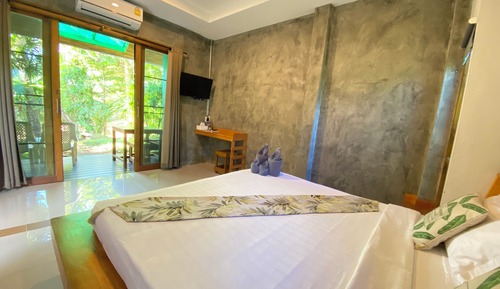 Villa estándar, balcón, vistas al río