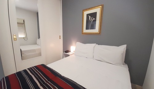 Apartamento clásico, 1 cama de matrimonio con sofá cama