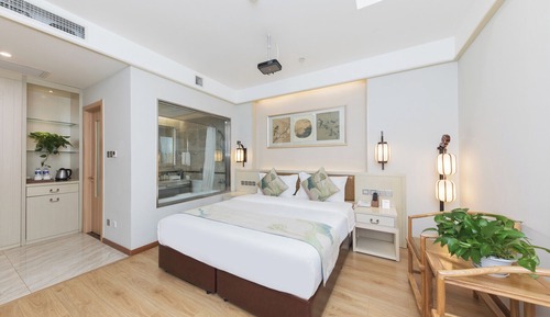 Habitación básica con 1 cama doble o 2 individuales