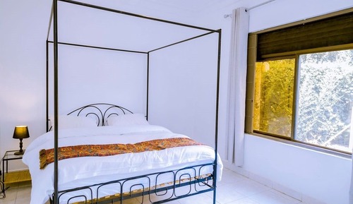 Habitación económica doble, vistas al jardín