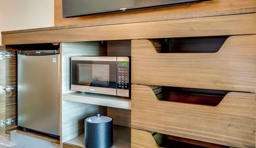 Habitación, 1 cama de matrimonio grande, frigorífico