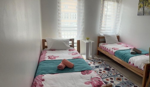 Habitación económica doble, balcón