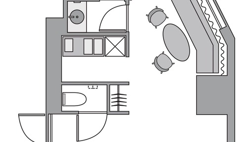 Habitación cuádruple Deluxe, no fumadores, vistas a la ciudad (Bunk Bed Room)