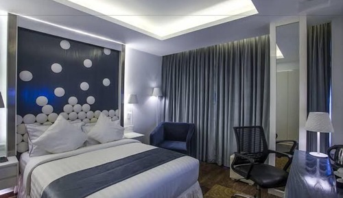 Habitación Deluxe con 2 camas individuales, vistas a la ciudad