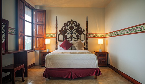 Habitación estándar doble, balcón, vistas al jardín