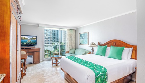 Estudio estándar, 1 cama de matrimonio, vistas a la ciudad