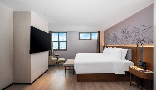 Habitación presidencial doble, vistas a la ciudad