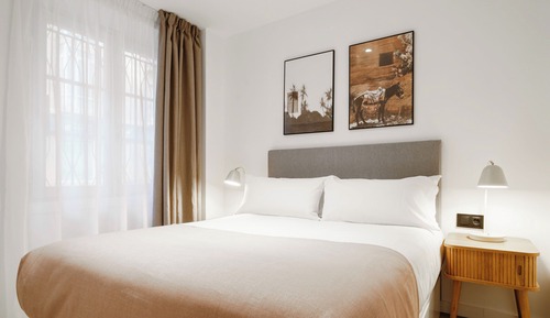 Apartamento, 1 cama doble con sofá cama