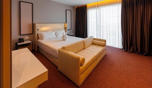 Habitación Deluxe doble, balcón, vistas al mar