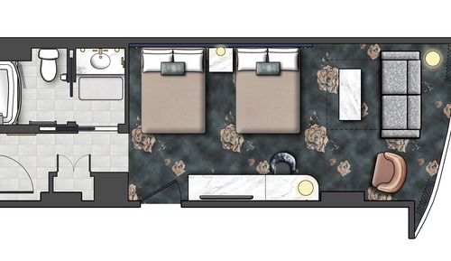 Habitación Deluxe, varias camas, vistas al parque (Dedicated Entrance to Epic Universe**)