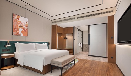 Habitación, 1 cama de matrimonio grande, accesible para personas con discapacidad