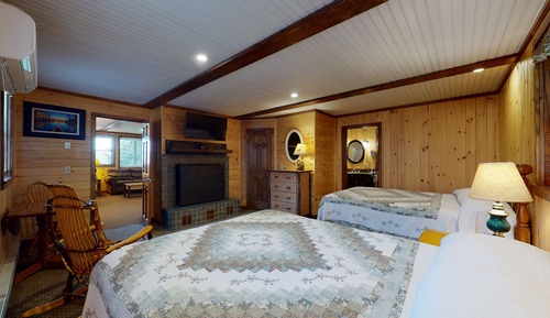 Cabaña, 1 habitación, no fumadores, vistas al lago