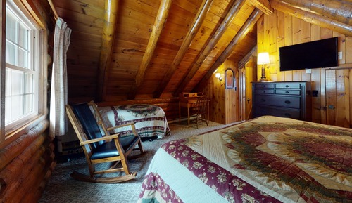 Cabaña, 2 habitaciones, no fumadores, vistas al lago