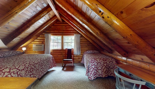 Cabaña, 2 habitaciones, no fumadores, vistas al lago