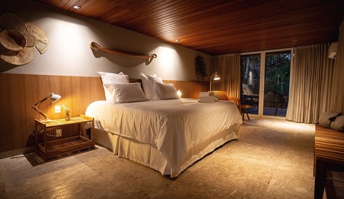 Habitación Deluxe doble, balcón, vistas al jardín