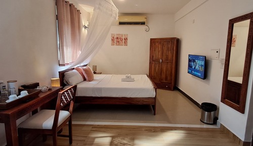 Habitación básica doble, vistas al jardín