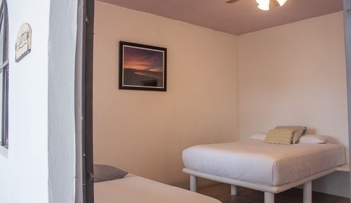 Habitación clásica doble, patio, vistas a la playa