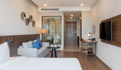 Habitación de lujo doble de uso individual, vistas a la ciudad