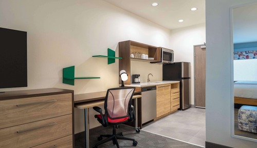 Suite estudio, 2 camas de matrimonio