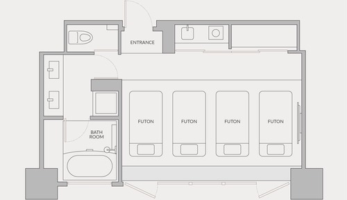 Habitación, no fumadores (Tatami)