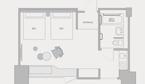 Habitación, no fumadores (Universal, Heralbony)