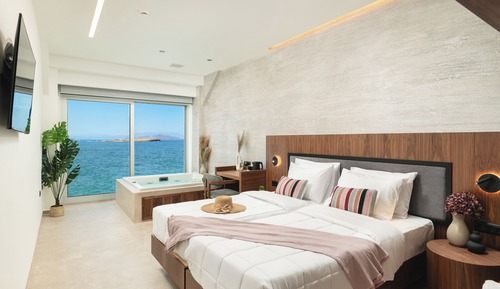 Suite junior, balcón, vistas al mar