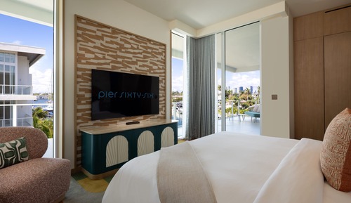 Villa, 1 cama de matrimonio grande con sofá cama (Harbour, Corner View)