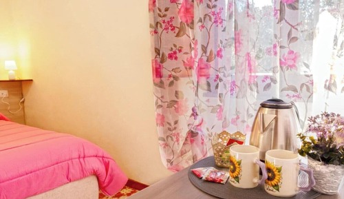 Habitación, vistas al jardín