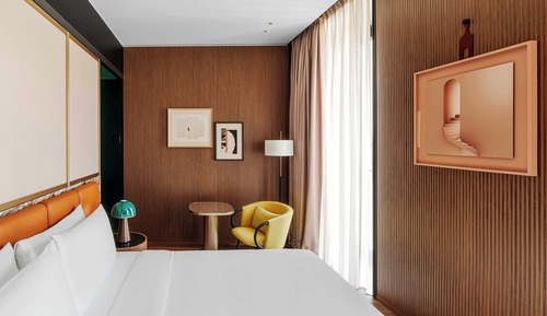 Habitación, 1 cama de matrimonio grande, no fumadores, vistas a la ciudad