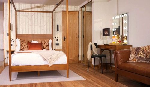 Habitación doble superior, baño privado, vistas al jardín (Carriage Room)