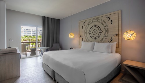 Habitación Deluxe, 1 cama de matrimonio grande, balcón