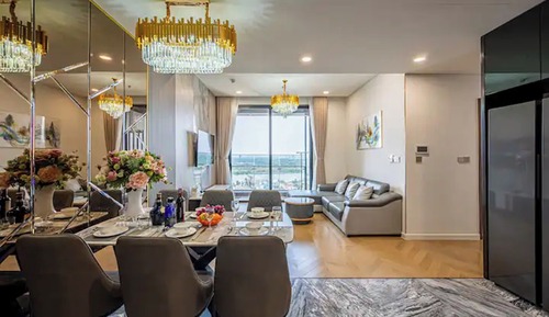 Suite presidencial, 2 habitaciones, Acceso al salón del club, vistas a la piscina