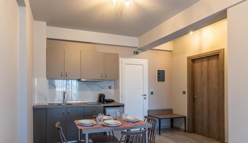 Apartamento Deluxe, balcón
