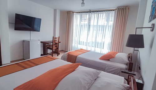 Habitación con 2 camas individuales