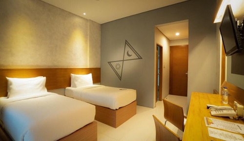 Habitación estándar con 1 cama doble o 2 individuales
