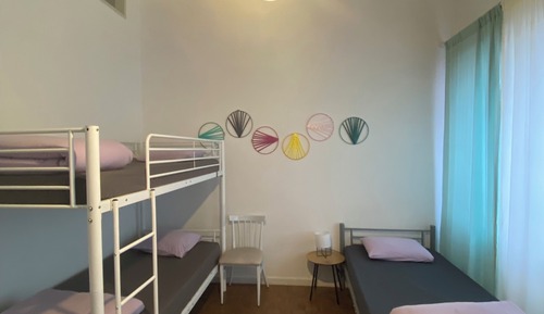 Bed in 5-Bed Mixed Dormitory Room