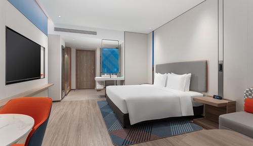 Habitación, 1 cama de matrimonio grande, accesible para personas con discapacidad