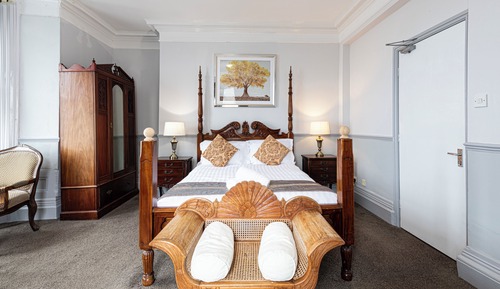 Habitación doble superior, baño privado, vistas al mar