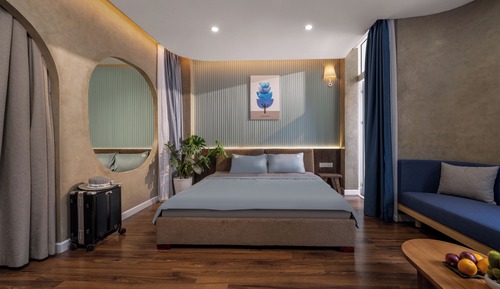 Habitación familiar, varias camas