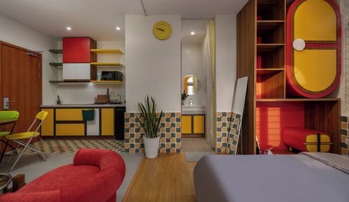 Estudio Deluxe, 1 cama de matrimonio grande