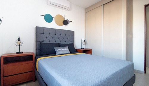 Apartamento superior, 1 cama de matrimonio con sofá cama, vistas a la piscina