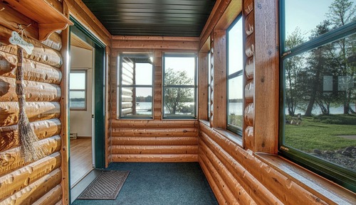 Cabaña familiar, 2 habitaciones, junto al lago