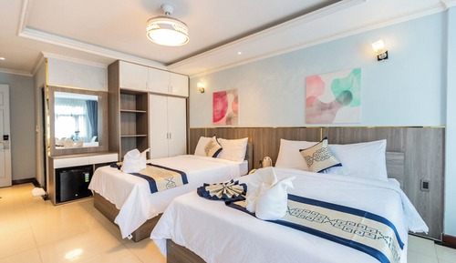 Habitación familiar con 1 cama doble o 2 individuales