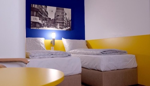 Habitación clásica, 2 camas individuales, vistas al patio