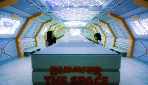 [Wansan Bunker The Space X STAY] Standard Family City View + 1 ticket for 2